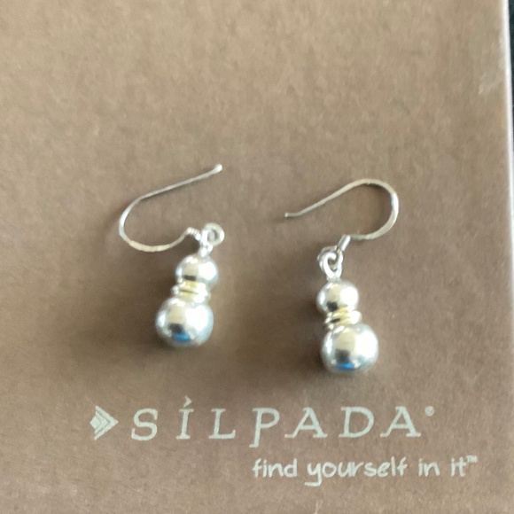Silpada dead ball dangle earring - Picture 1 of 1
